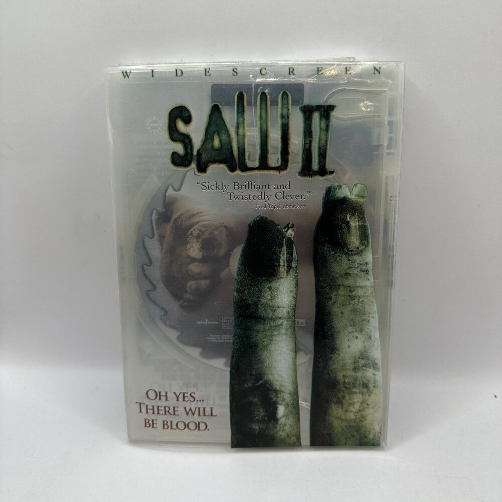 Saw II Widescreen Edition DVD Movie Rated R NTSC Lionsgate
